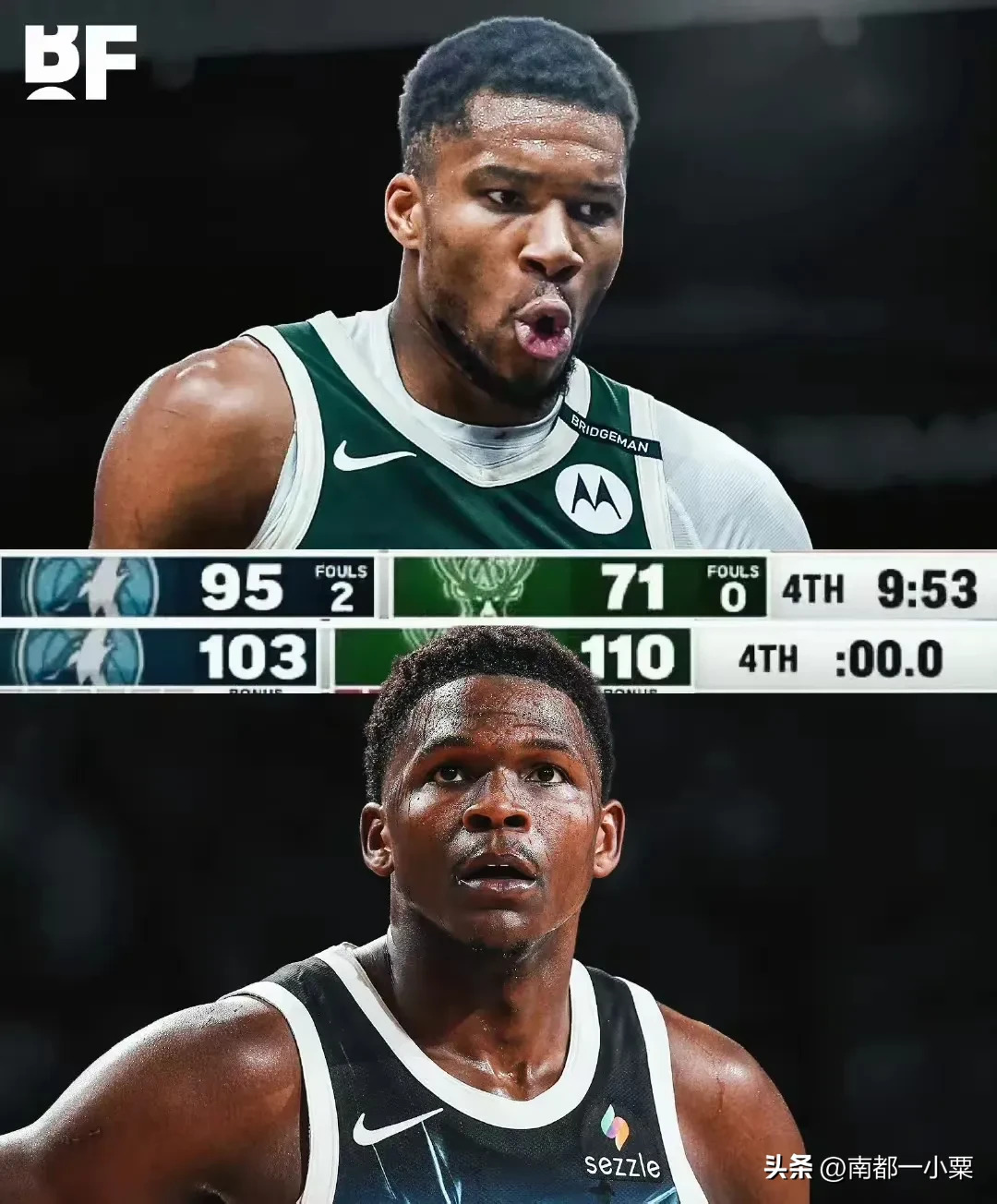 雄鹿惨胜森林狼,取得五连胜 雄鹿惨胜森林狼,取得五连胜